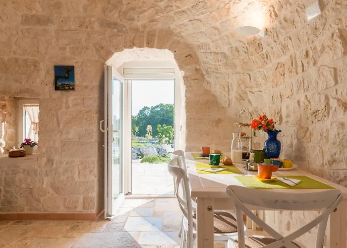 فيلة Helloapulia Trulli Flora - Charming Trulli With Private Pool And Garden نوتشي