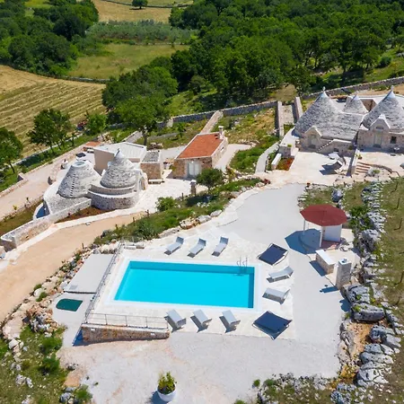 Helloapulia Trulli Flora - Charming Trulli With Private Pool And Garden Villa *