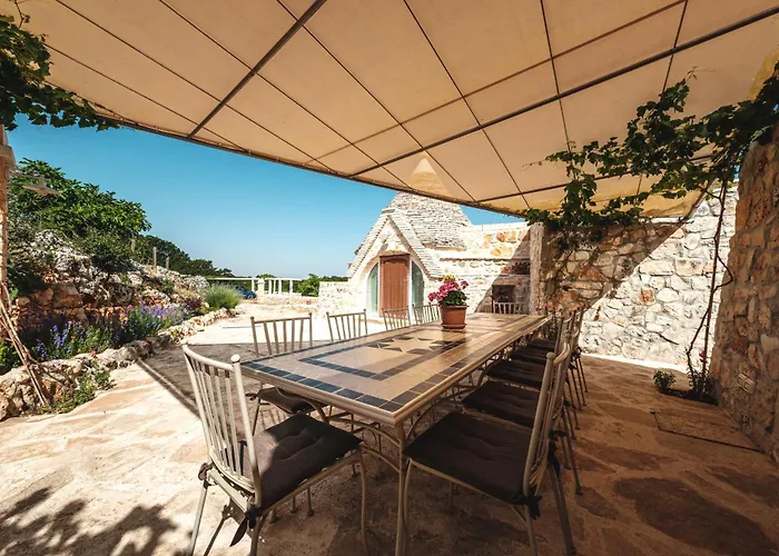 Helloapulia Trulli Flora - Charming Trulli With Private Pool And Garden Villa *